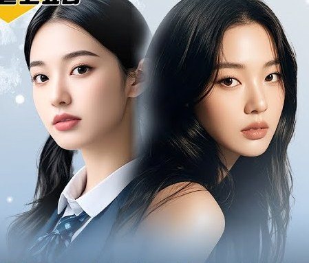 교복을 입은 학생과 성인 여성의 모습