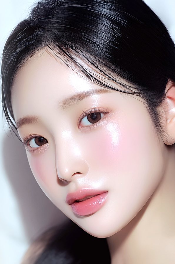 코끝과 콧대 모델(오른쪽)