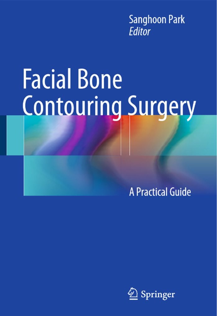 안면윤곽 교과서 Facial Bone Contouring Surgery: A Practical Guide 표지(Springer)